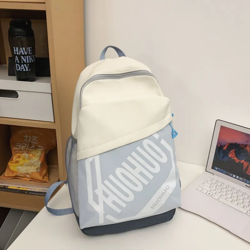 MingLu Nylon Backpack Unisex Multicolor-14