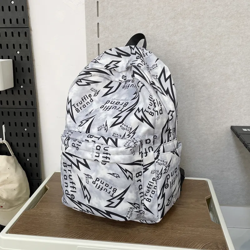 Parker Bear Nylon Backpack Regular Unisex Multicolor-5