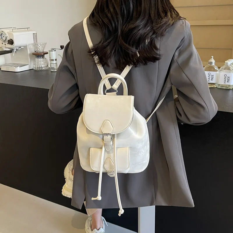 MingLu PU Backpack Unisex Multicolor-5