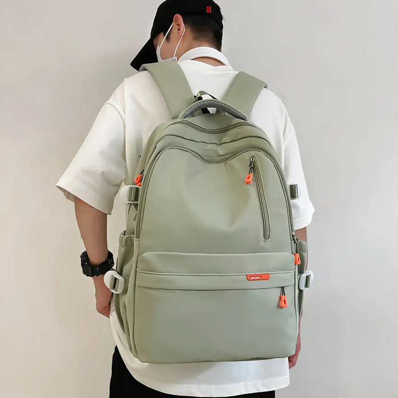 MingLu Nylon Backpack Unisex Multicolor-11