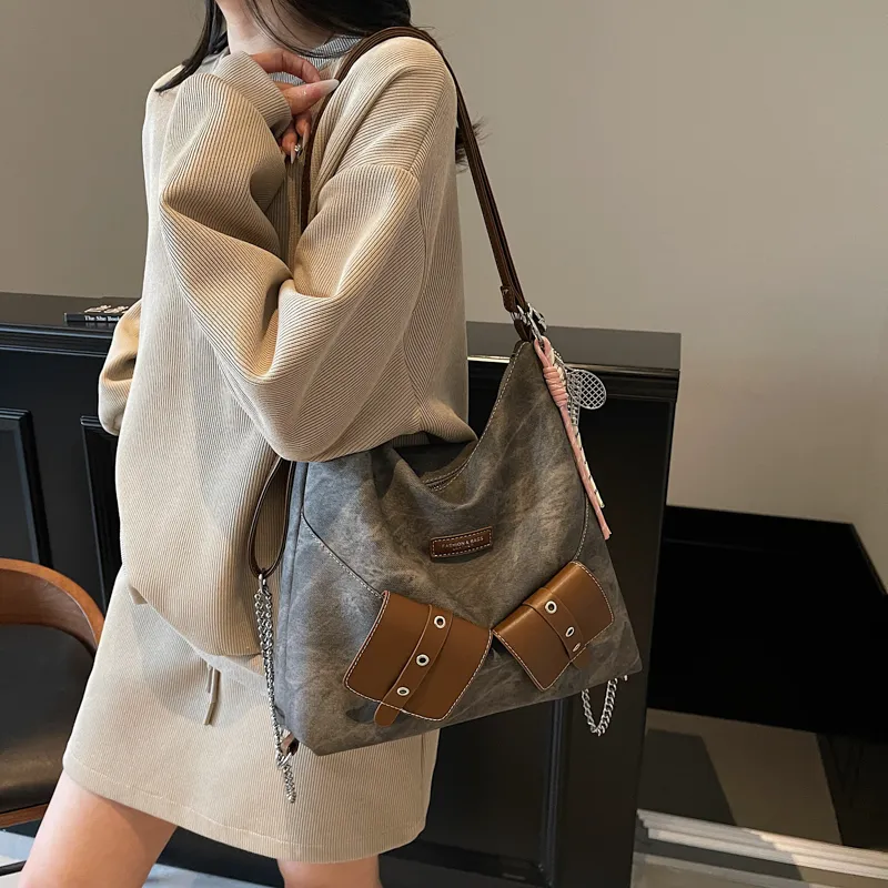 MingLu PU Shoulder Bag Women's Multicolor-7