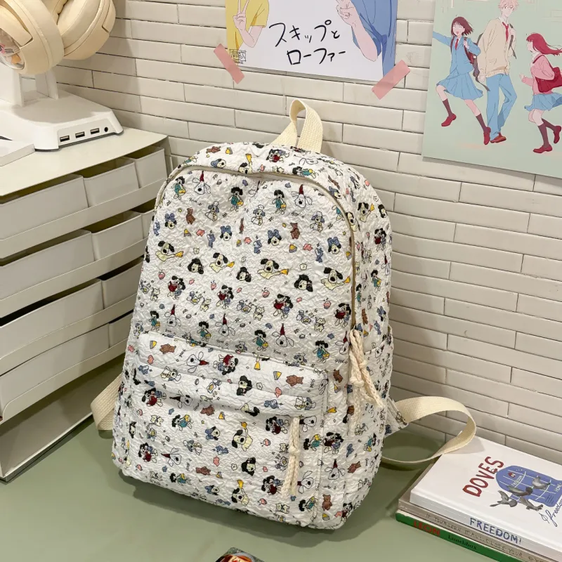 Parker Bear Nylon Backpack Regular Women's Multicolor-5