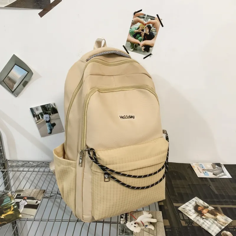 Parker Bear Nylon Backpack Regular Unisex Multicolor-7