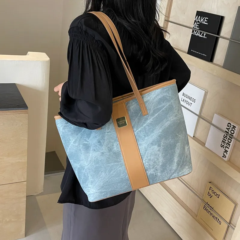 MingLu PU One Shoulder Handbags Women's Black/Pink/Blue-6