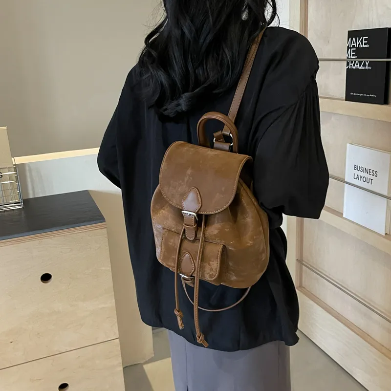 MingLu PU Backpack Unisex Multicolor-9