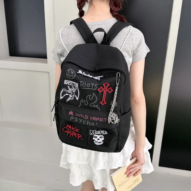printed cotton tote