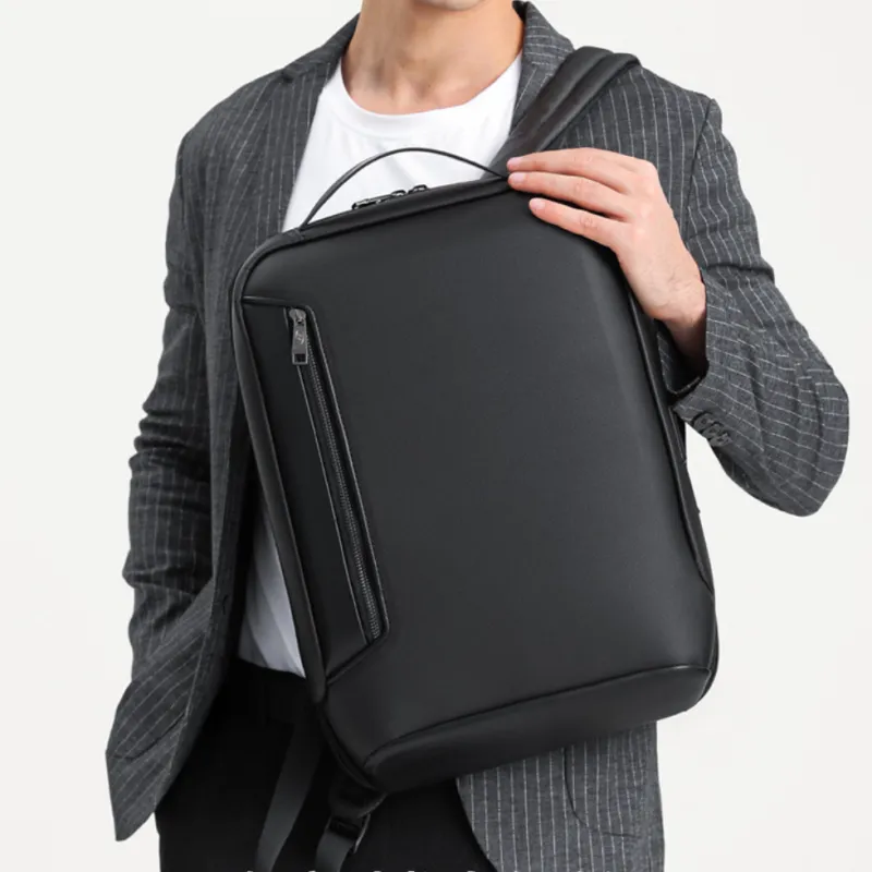 MingLu EVA Backpack Regular Unisex Elegant Black-5