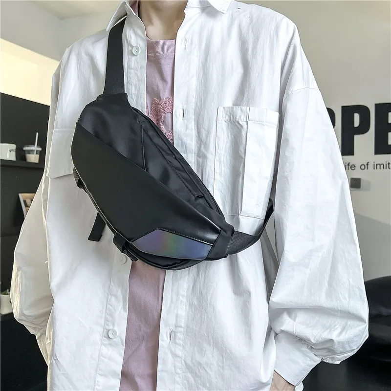 MingLu Nylon Sling Bag Unisex Multicolor-5