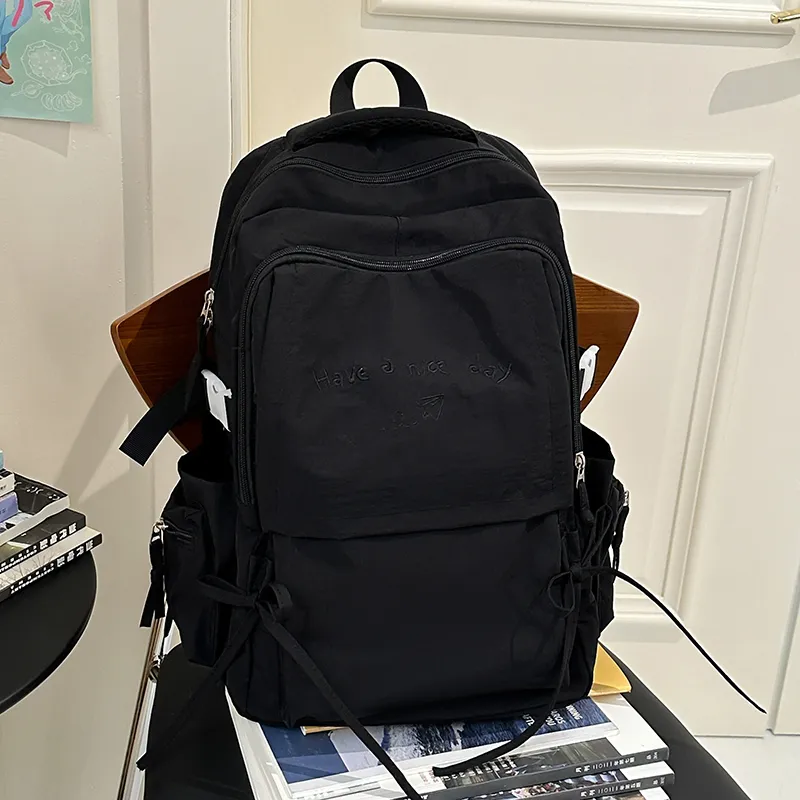 Parker Bear Nylon Backpack Regular Unisex Multicolor-6