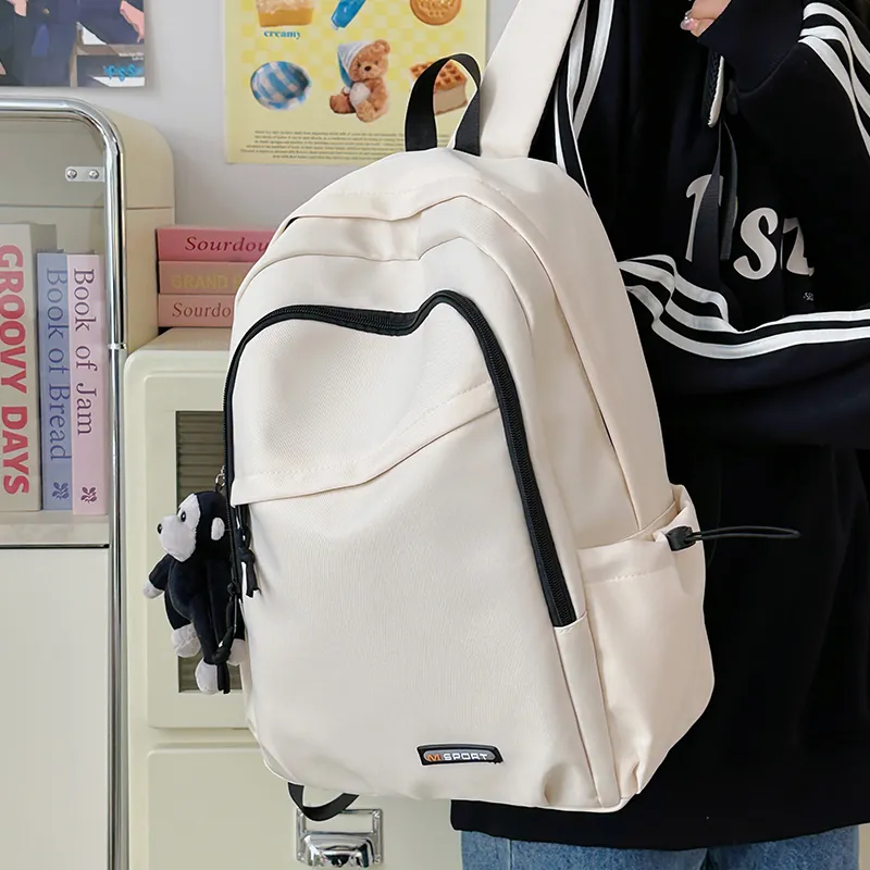 Parker Bear Nylon Backpack Regular Unisex Multicolor-2
