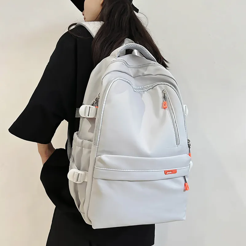 MingLu Nylon Backpack Unisex Multicolor-7