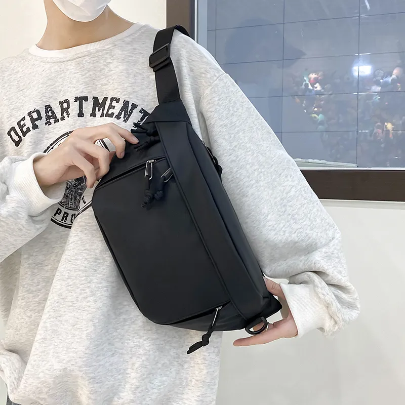 MingLu PU Sling Bag Unisex Multicolor-1