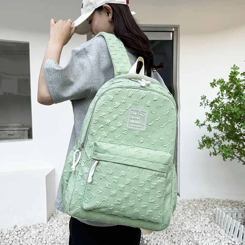 Parker Bear Nylon Backpack Women's Multicolor-21