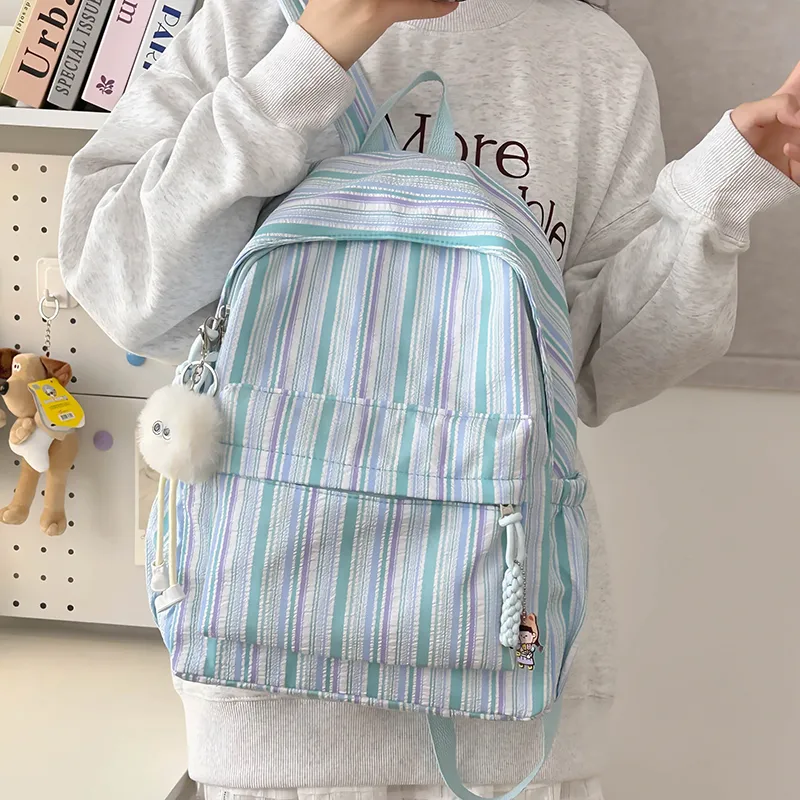 Parker Bear Nylon Backpack Women's Multicolor-16
