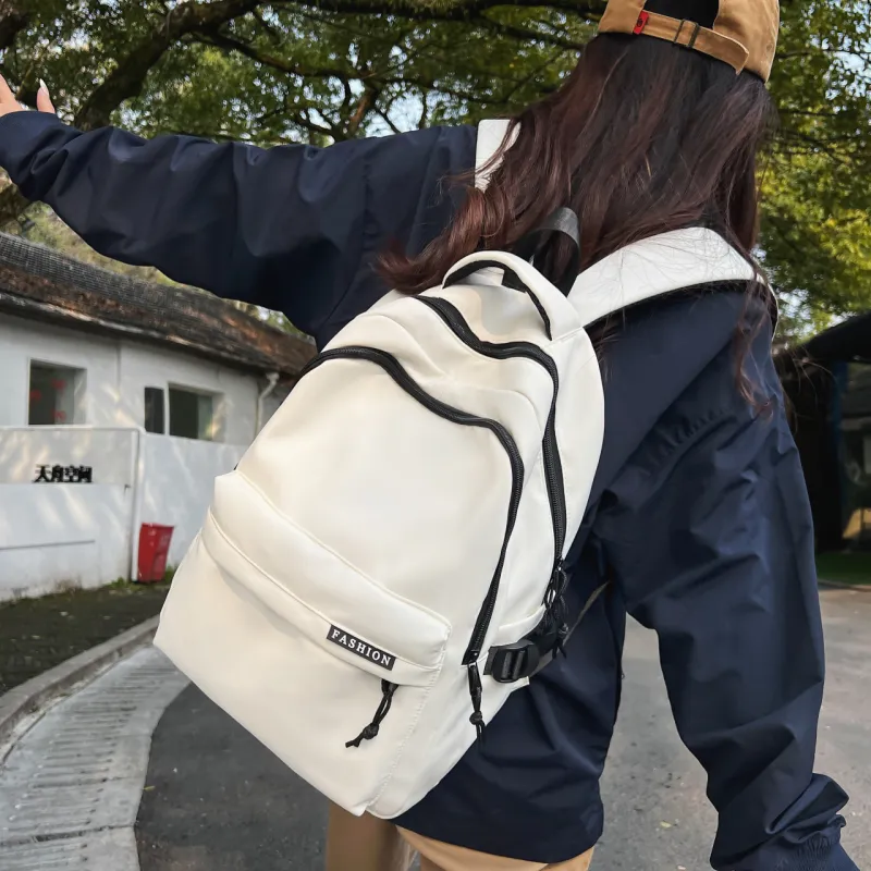 Parker Bear Nylon Backpack Unisex Multicolor-1