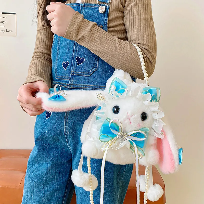 Parker Bear Plush Crossbody Bag Regular Kids'-9