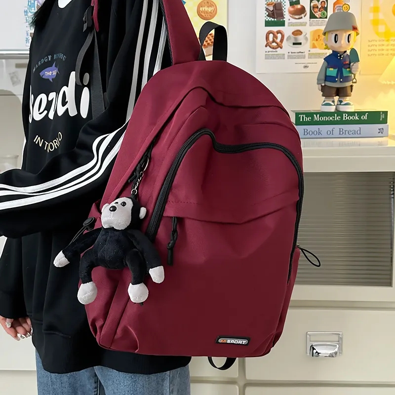 Parker Bear Nylon Backpack Regular Unisex Multicolor-20