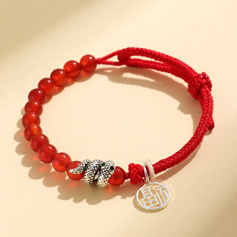 Tanner Agate Jade Bracelets Unisex-1