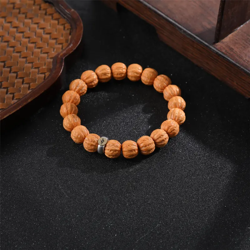 Tanner Monkey Head Walnut Bracelets Unisex-3