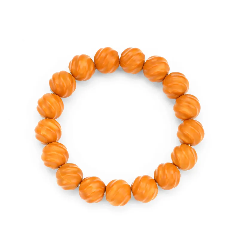 Tanner Monkey Head Walnut Bracelets Unisex-1