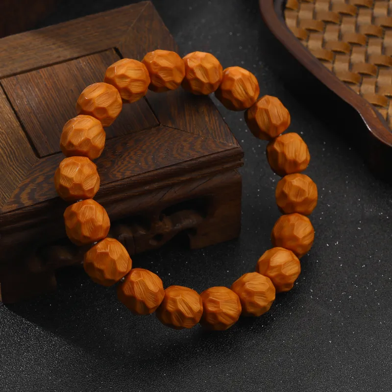 Tanner Monkey Head Walnut Bracelets Unisex-5