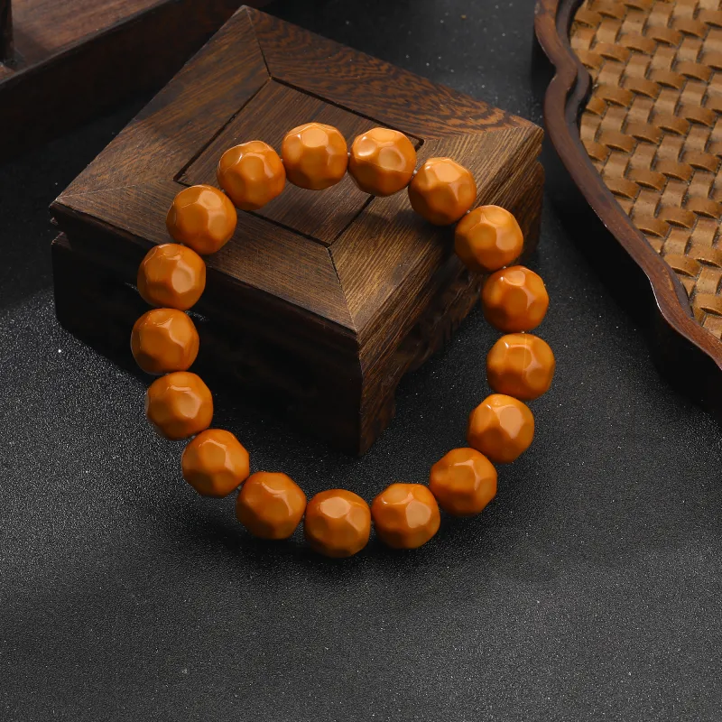 Tanner Monkey Head Walnut Bracelets Unisex-2