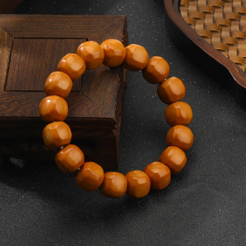 Tanner Monkey Head Walnut Bracelets Unisex-2