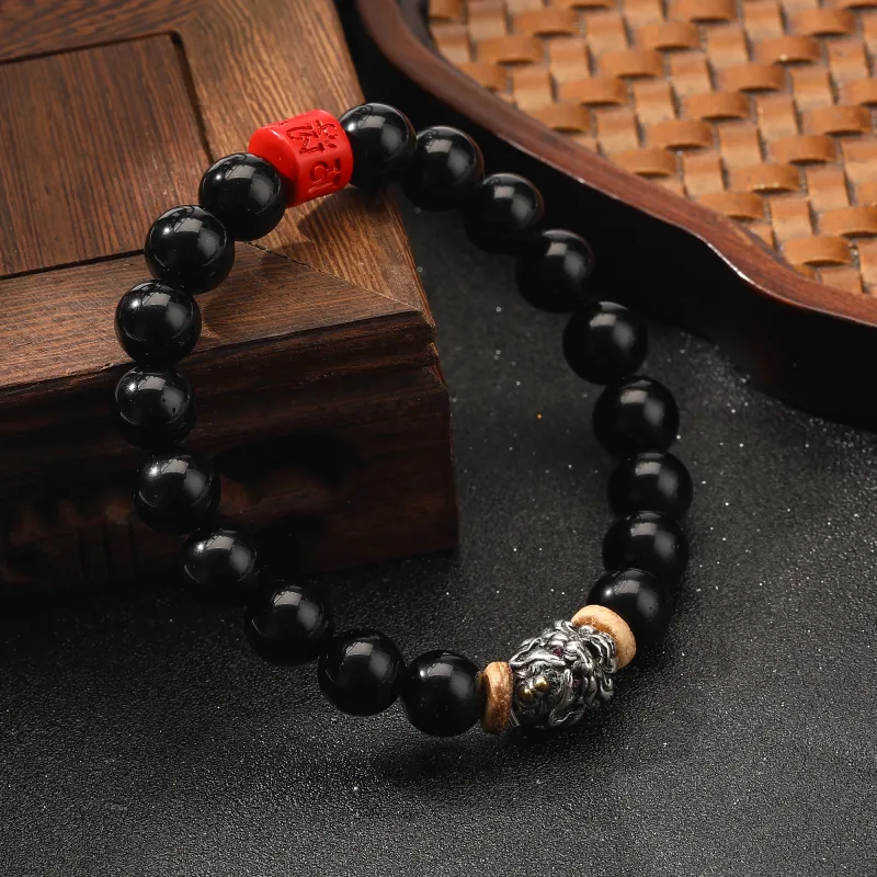 Tanner Obsidian Bracelets Unisex-3