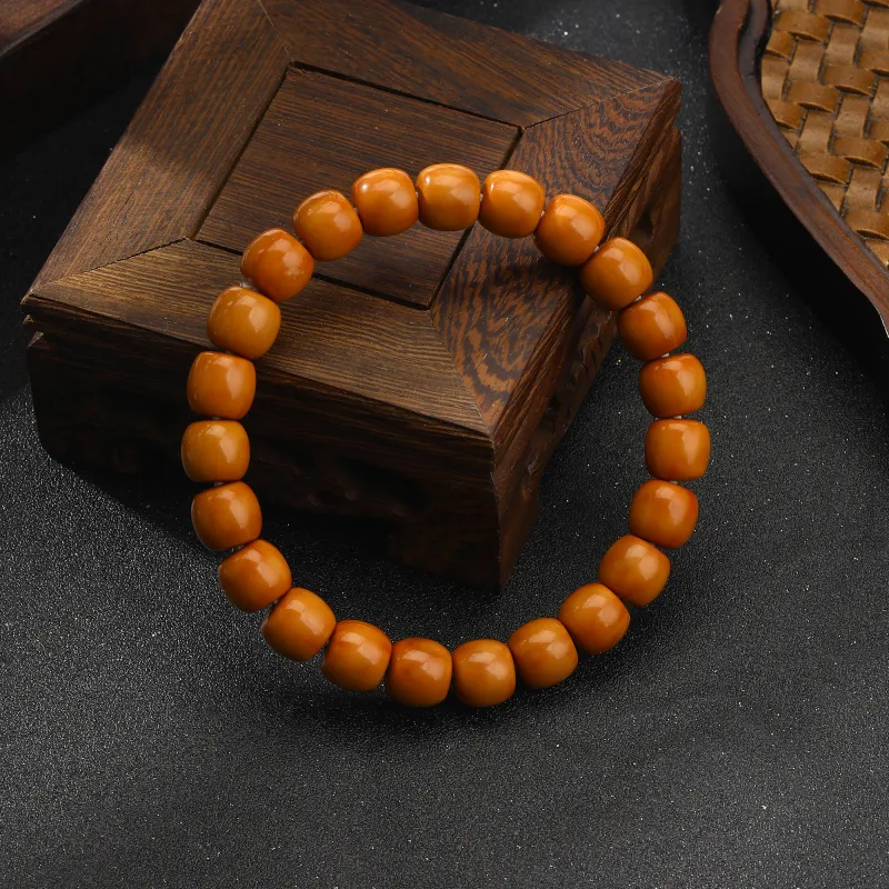 Tanner Monkey Head Walnut Bracelets Unisex-3