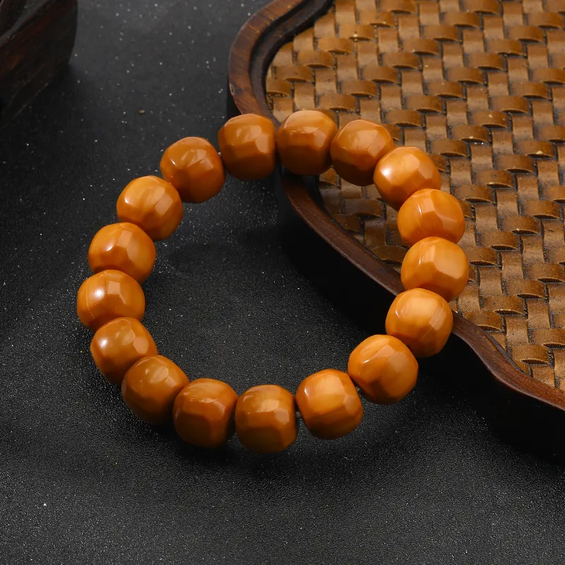 Tanner Monkey Head Walnut Bracelets Unisex-5