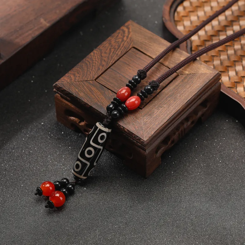 Tanner Agate Jade Necklaces Unisex-5