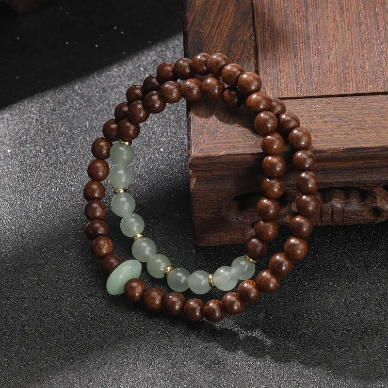 Tanner Golden Sandalwood Bracelets Unisex-3