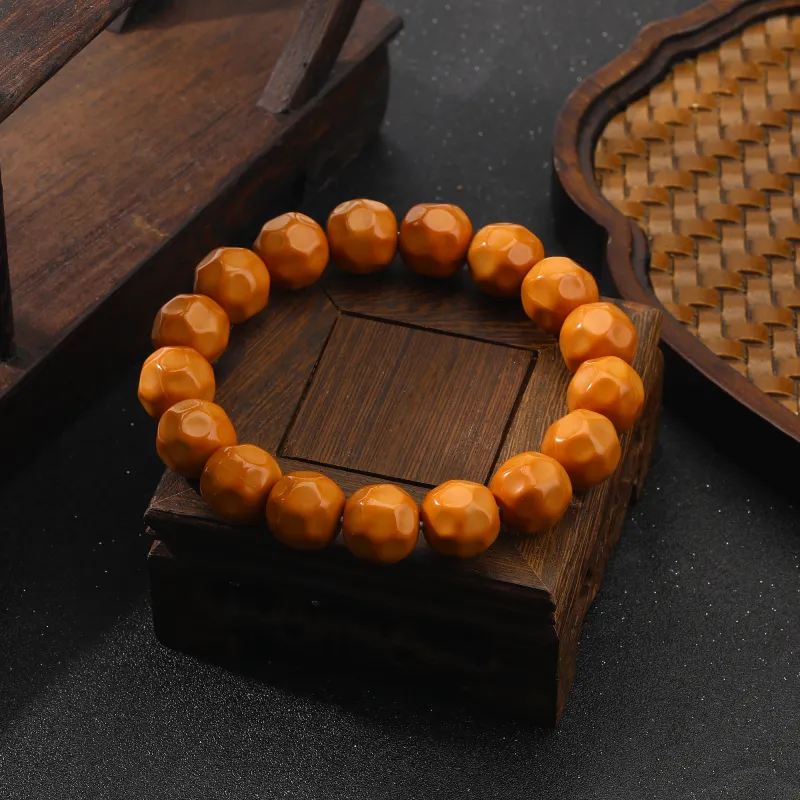 Tanner Monkey Head Walnut Bracelets Unisex-3