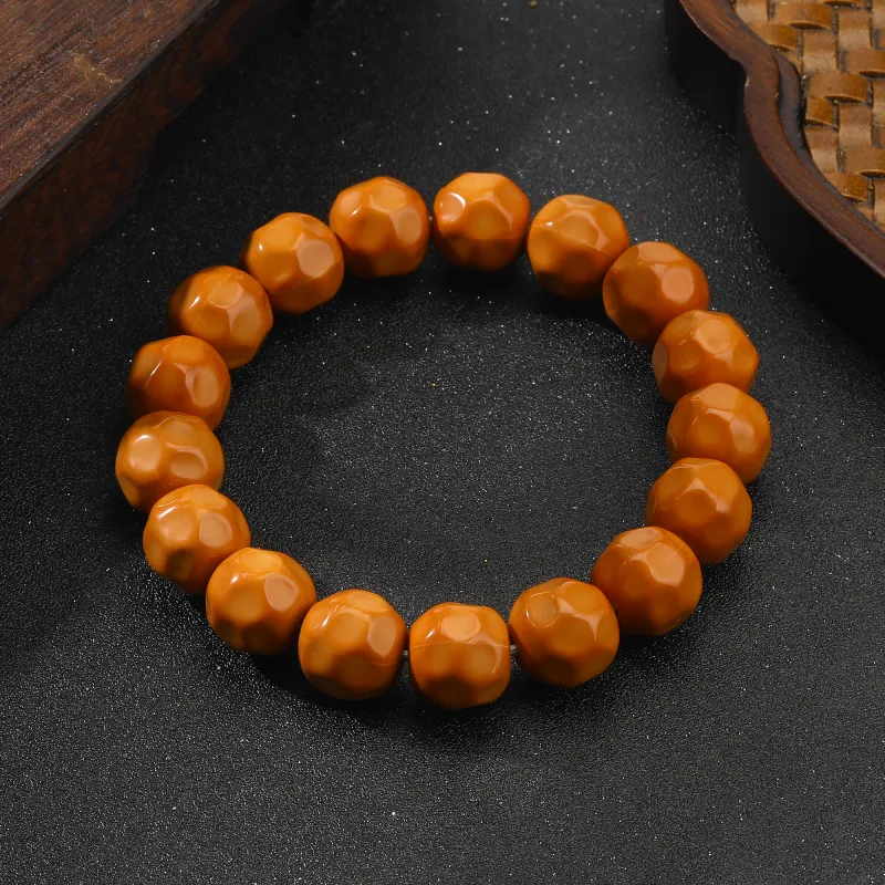Tanner Monkey Head Walnut Bracelets Unisex-4