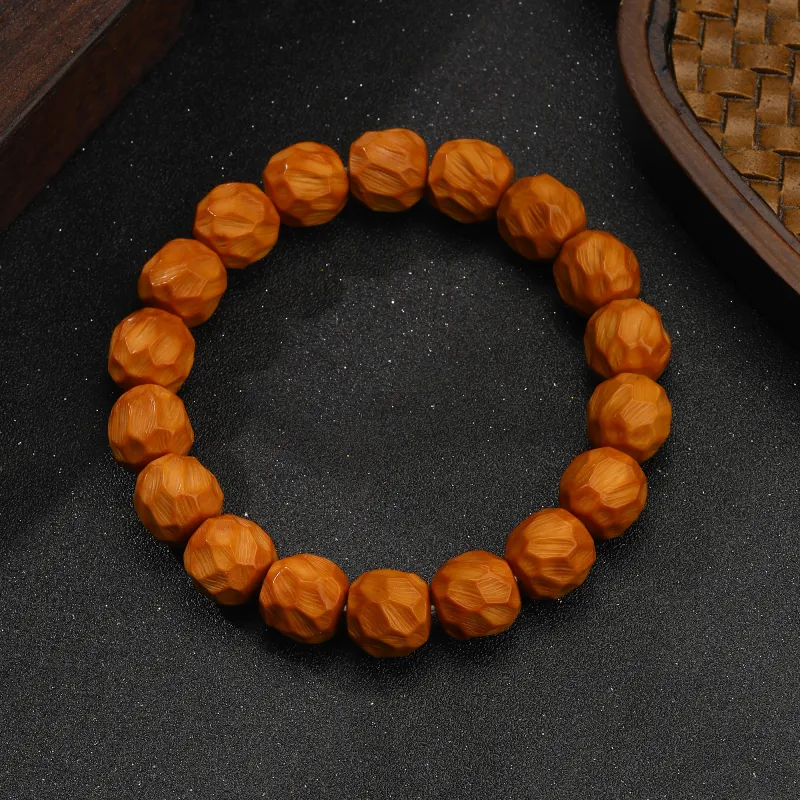 Tanner Monkey Head Walnut Bracelets Unisex-2