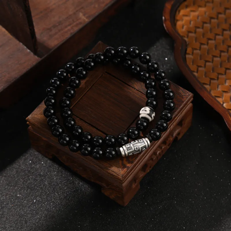 Tanner Obsidian Bracelets Unisex-3
