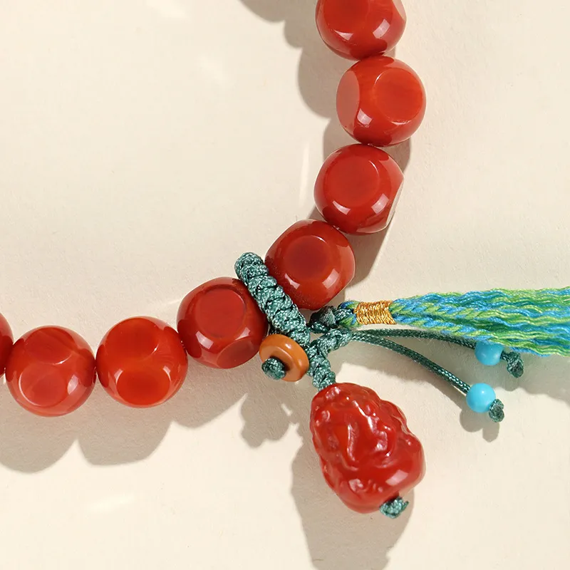 Tanner Agate Jade Bracelets Unisex-2