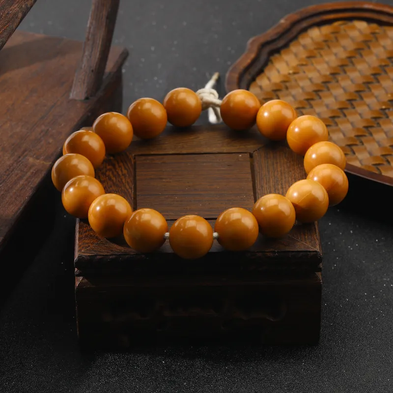 Tanner Monkey Head Walnut Bracelets Unisex-5