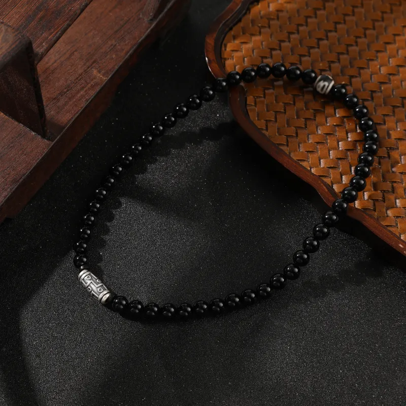 Tanner Obsidian Bracelets Unisex-5