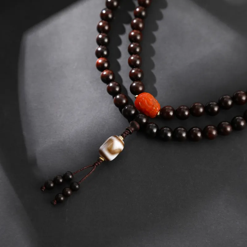 Tanner Pterocarpus Wooden Bracelets Unisex-5