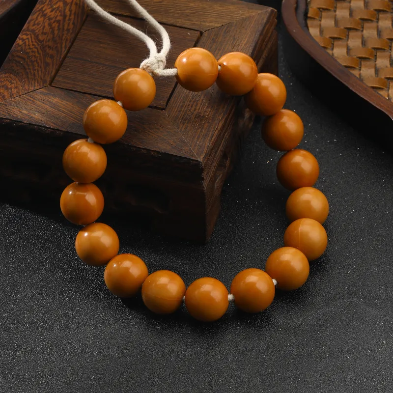 Tanner Monkey Head Walnut Bracelets Unisex-4