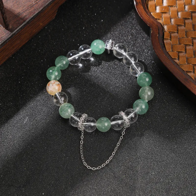 Tanner Colored Glaze Jade Bracelets Unisex-2