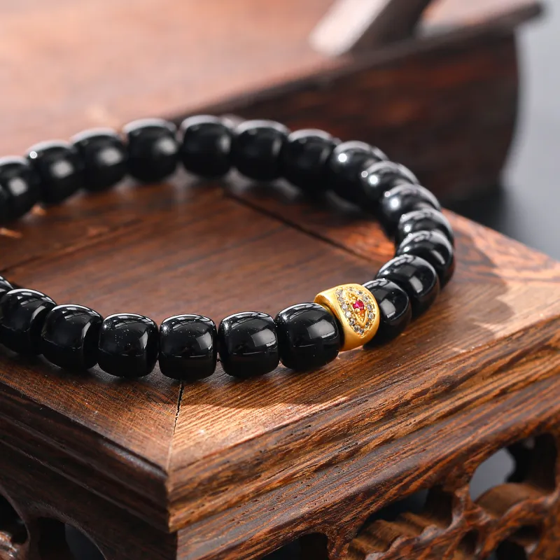 Tanner Obsidian Bracelets Unisex-3