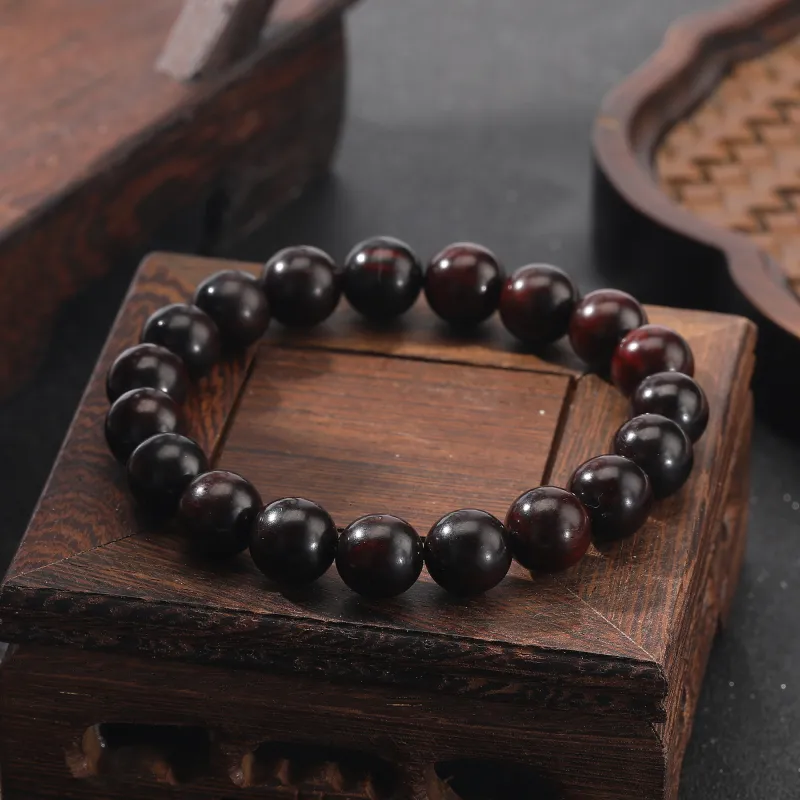 Tanner Pterocarpus Wooden Bracelets Unisex-3