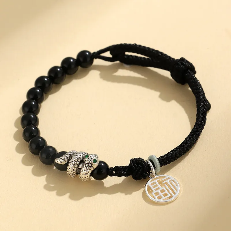 Tanner Agate Jade Bracelets Unisex-4