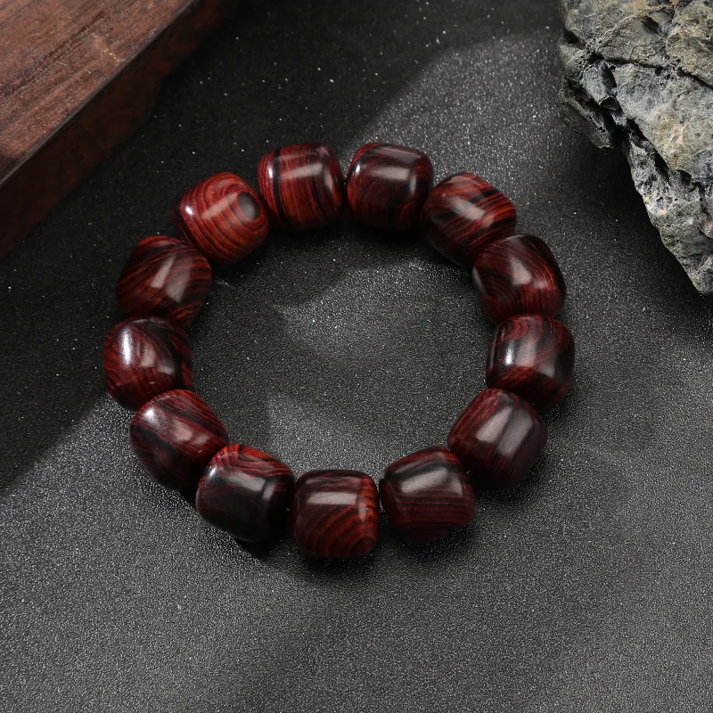 Tanner Padauk Wooden Bracelets Unisex-3