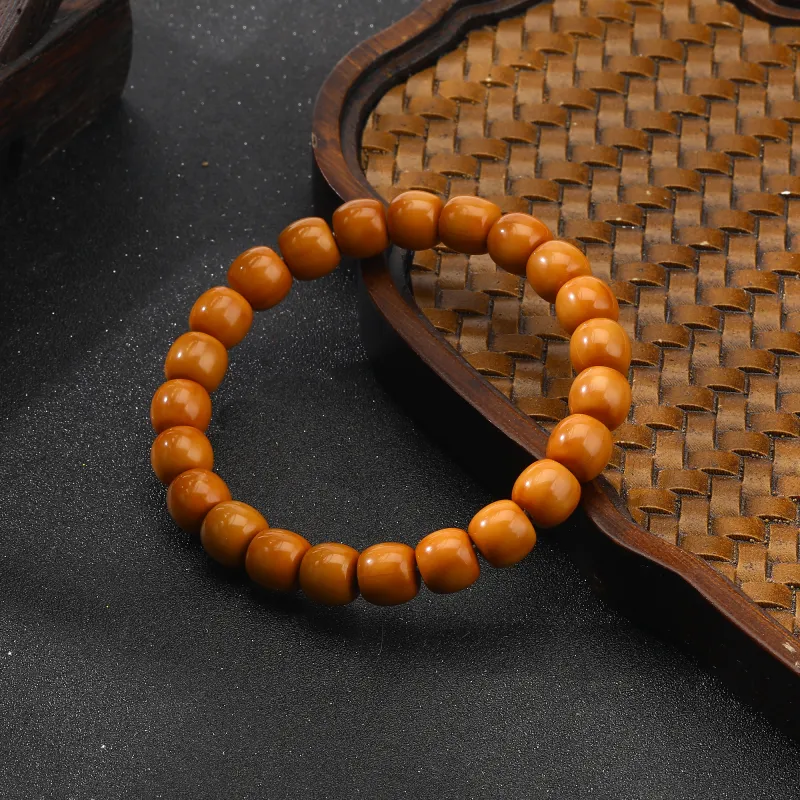 Tanner Monkey Head Walnut Bracelets Unisex-5