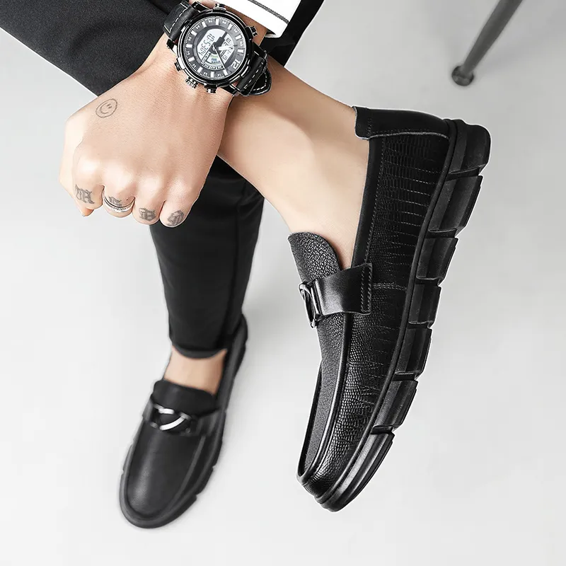 Mr. Thorn Tree Casual Shoes Men's Black-4