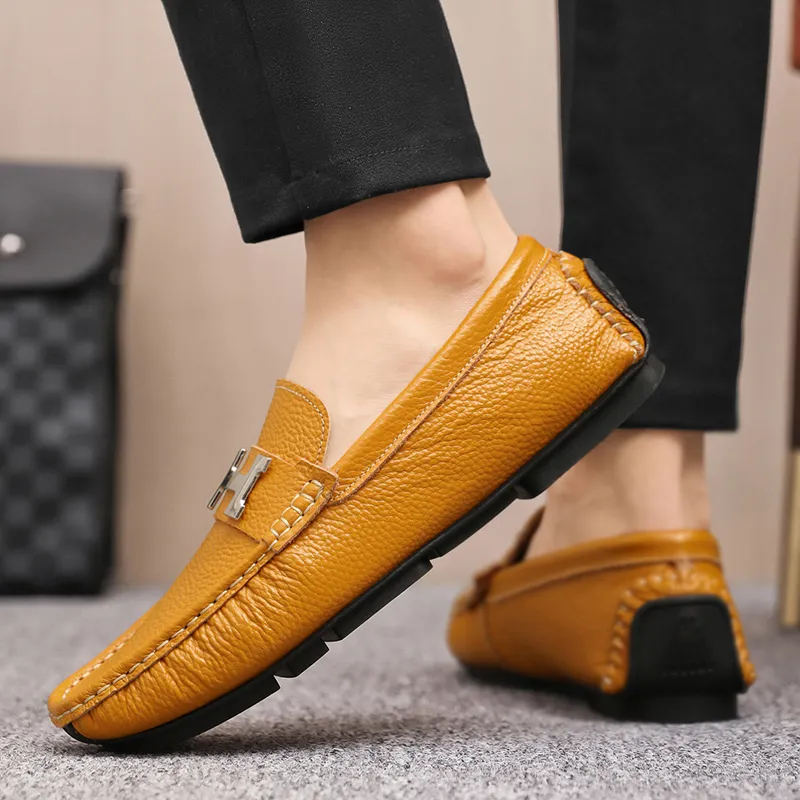 Mr. Thorn Tree Casual Shoes Men's Yellow-2