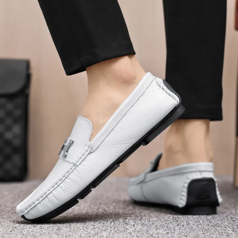 Mr. Thorn Tree Casual Shoes Men's White-3